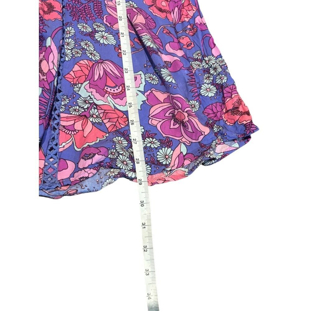 Rustty Dustty Women's Purple & Pink Mini Dress - Picture 8 of 8